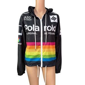 Polaroid Be Original Wind Breaker Jacket Unisex Colorful size N NWOT